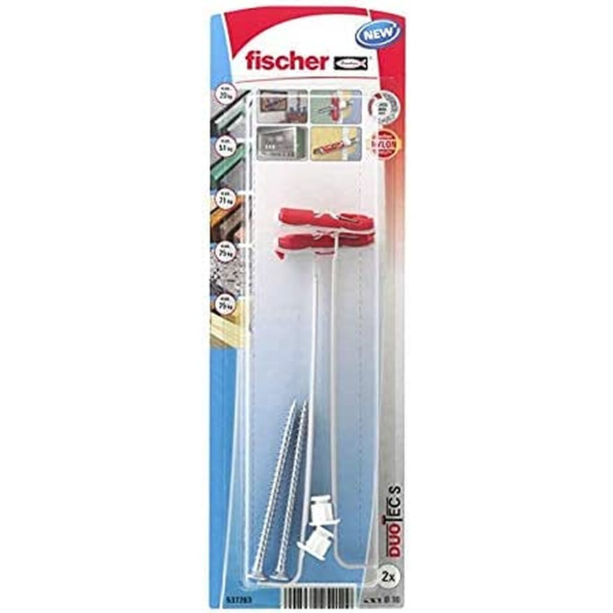 Kruvide karp Fischer duotec (2 Ühikut)